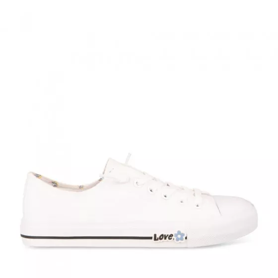 Baskets BLANC LOVELY SKULL