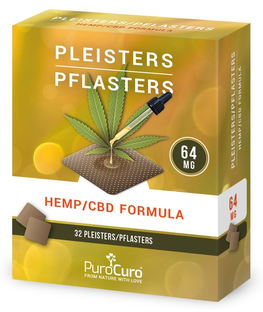 PuroCuro CBD Pleisters 64mg 32ST