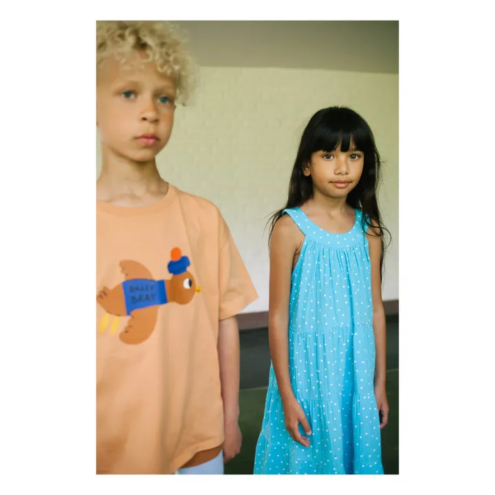 Daily Brat T-Shirt Oiseau | Camel