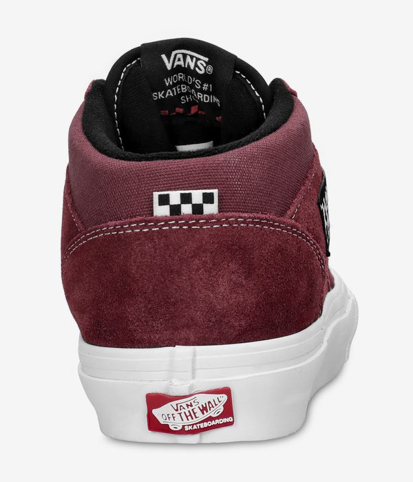 Vans Skate Half Cab Schuh (burgundy white)