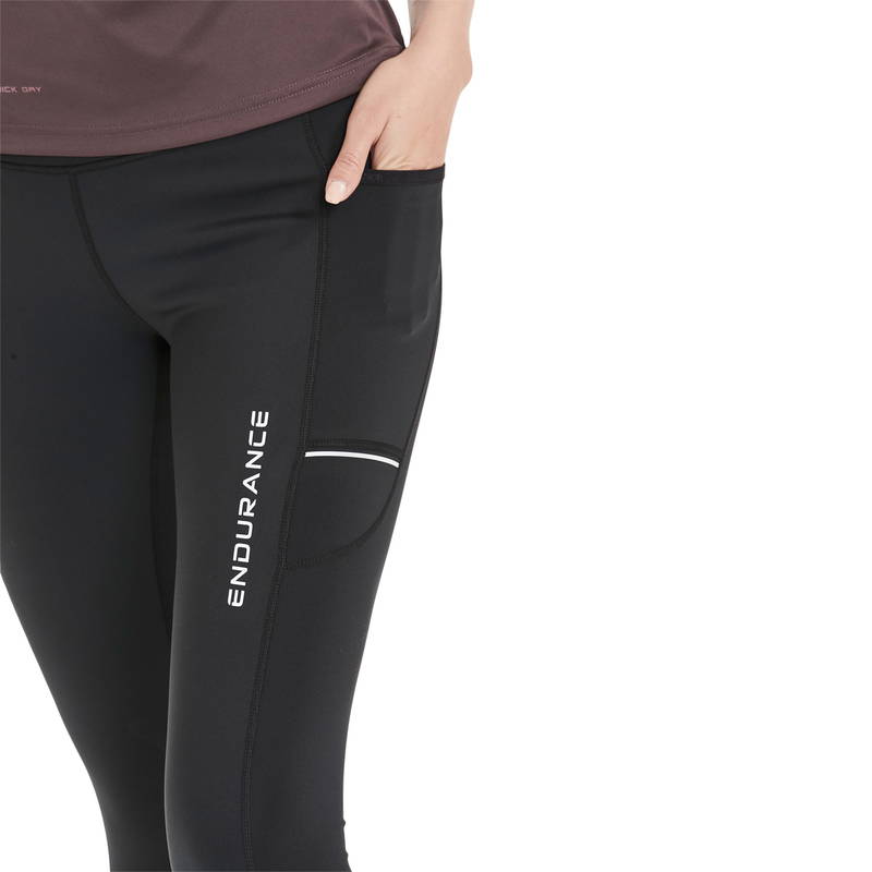 Endurance Energy Windblock Løbetights Dame