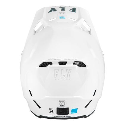 Casque cross Fly FORMULA S - SOLID 2025 - Blanc / Bleu
