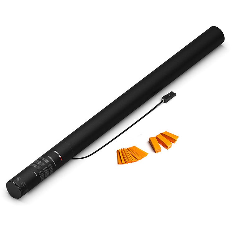 Magic FX EC04OR Electric Confetti Cannon 80 cm oranje