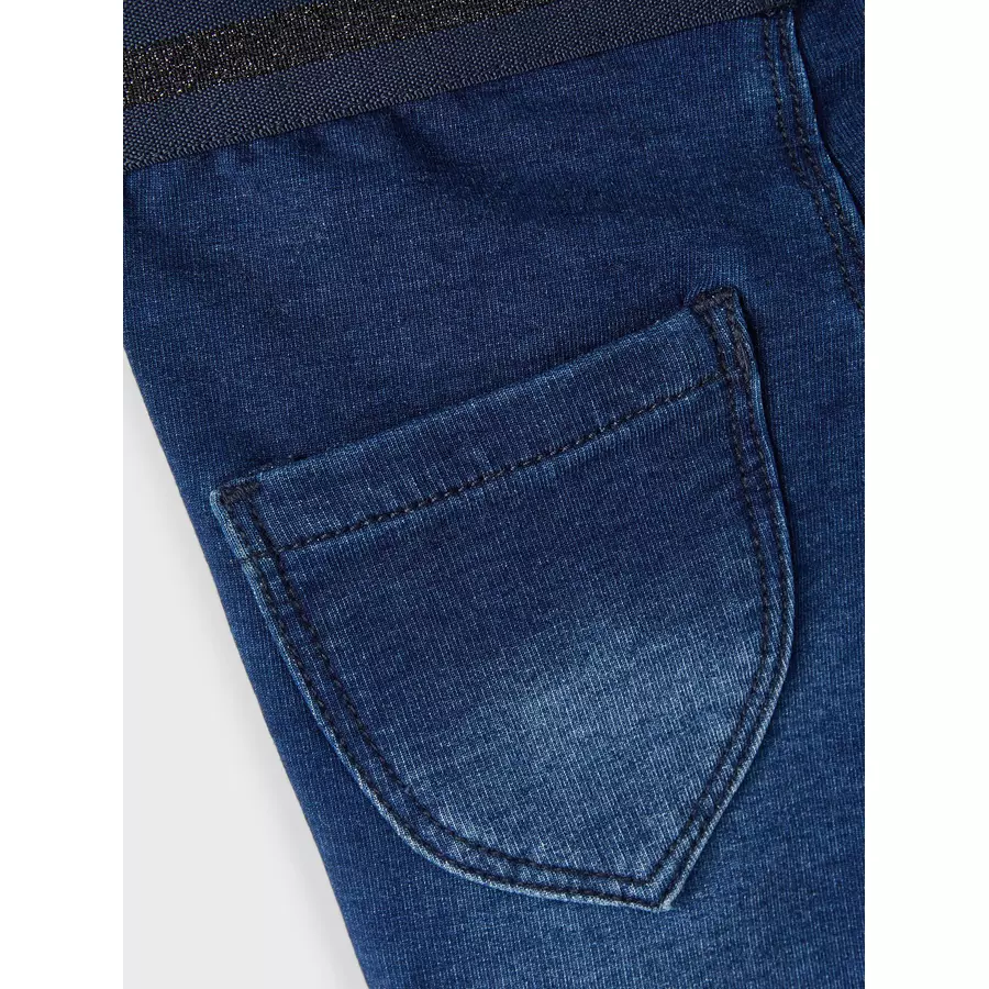 name it Leggings Nmfsalli Dark Blue Denim 2