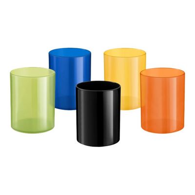Elami - Pot à crayons - plastique - bleu