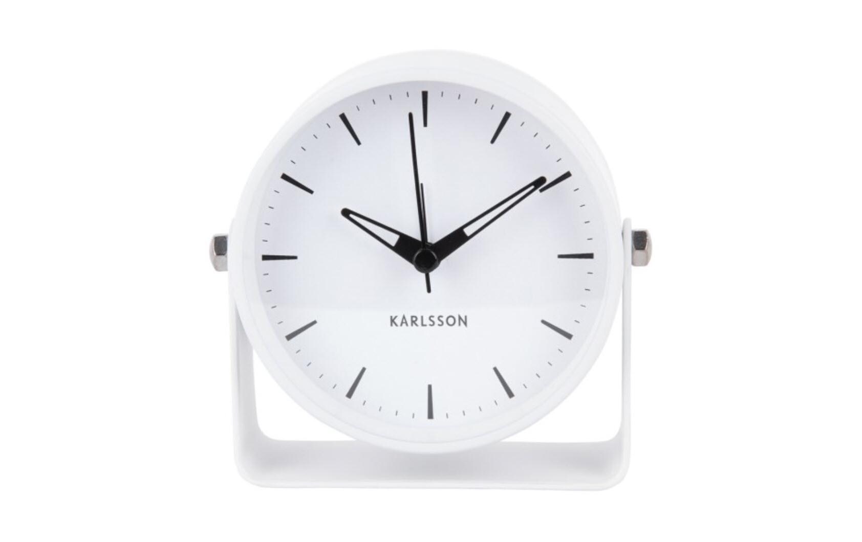 Klassischer Wecker Calm WeissWecker