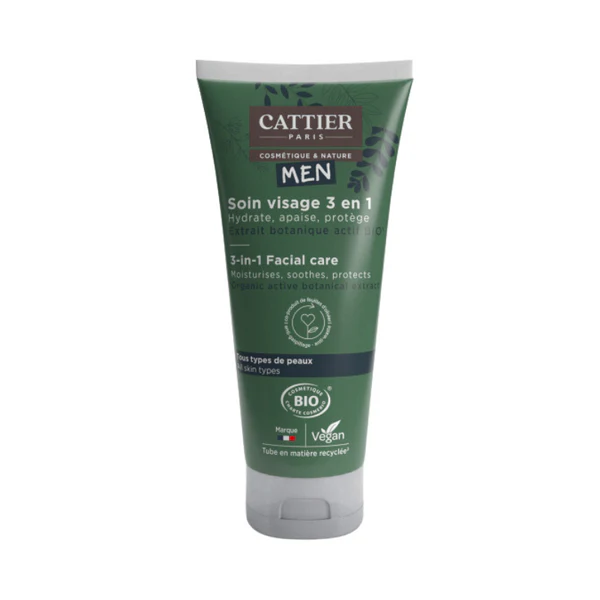 Cattier Soin visage 3-en-1 Homme 50ml