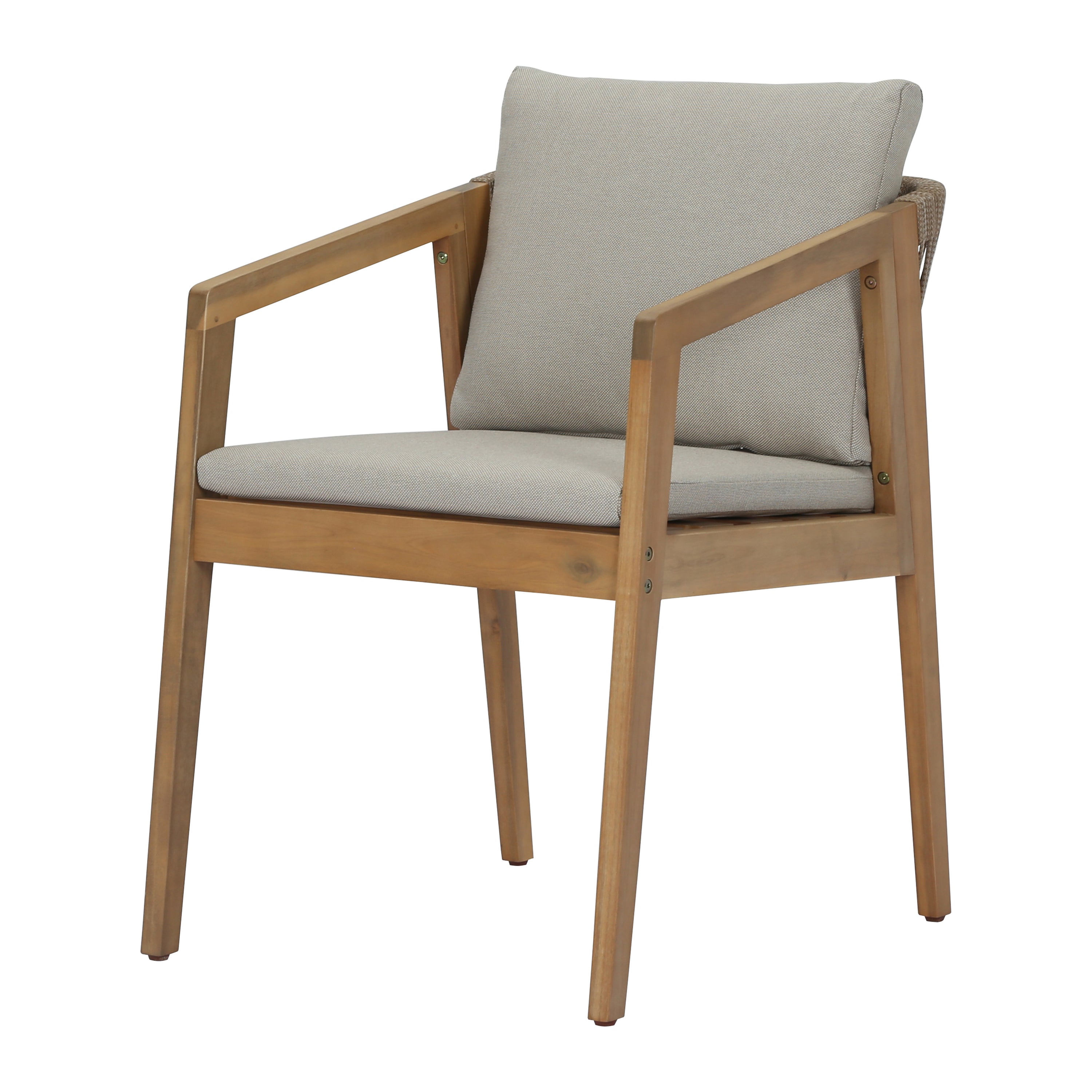 by fonQ Paleo Tuinstoel - Acaciahout - Beige