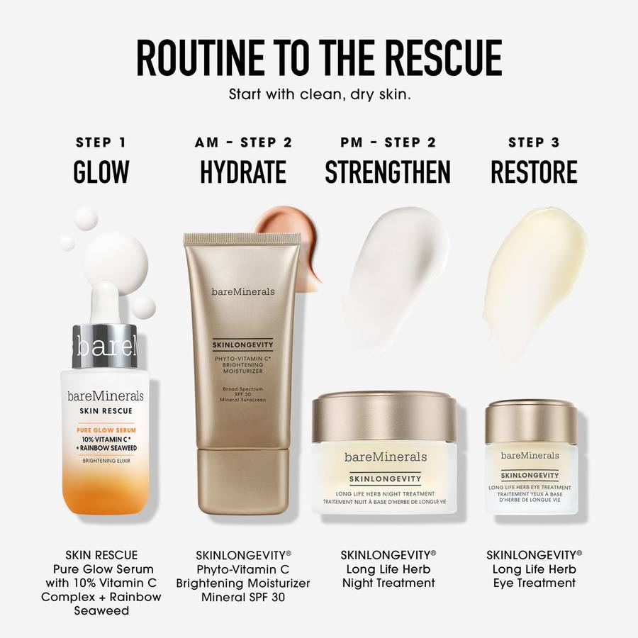 bareMinerals Skin Rescue Skin Rescue Pure Glow Serum 30ml