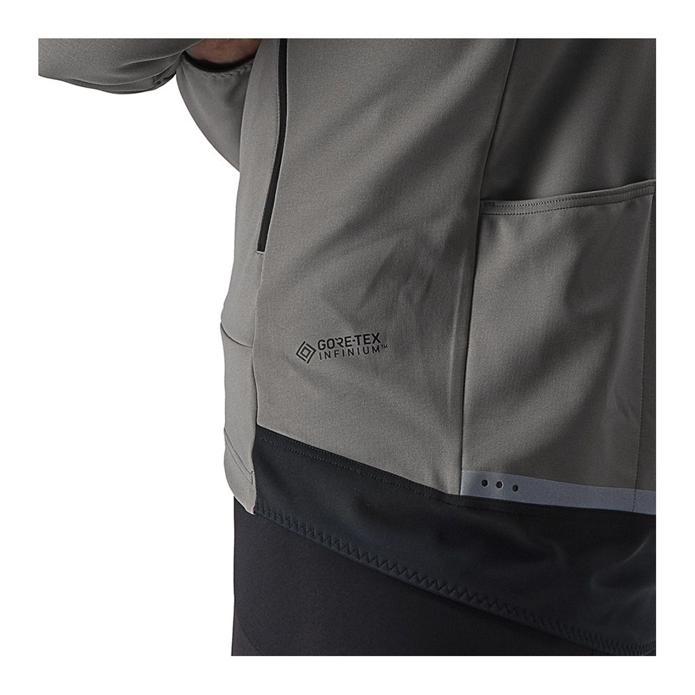 Castelli PERFETTO - Veste Homme nickel gray/travertine gray
