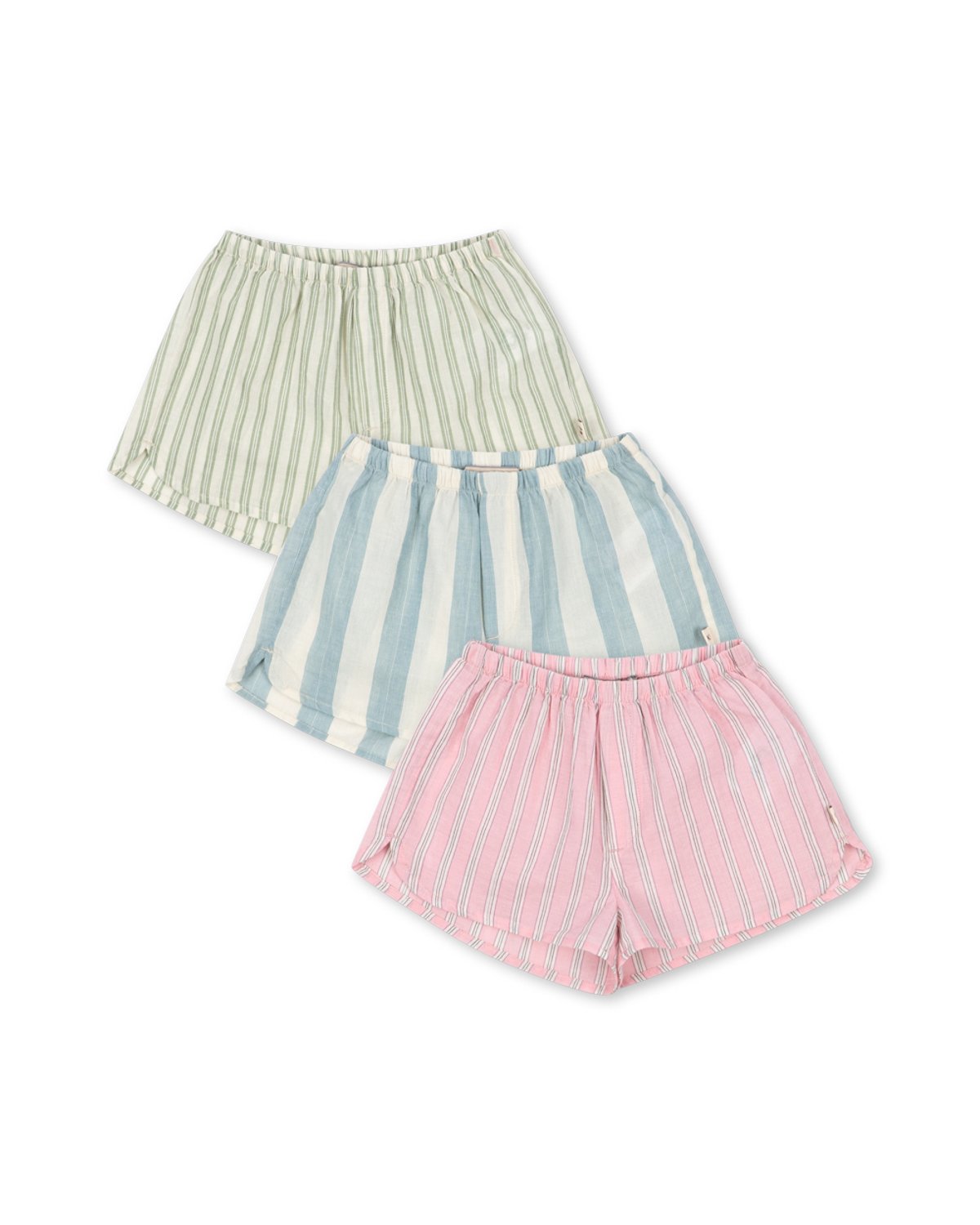 3pk Shorts Barn – 100% Øko Bomull | Asli Shorts GOTS