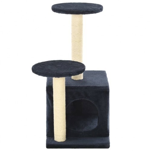 Arranhador azul para gatos com sisal