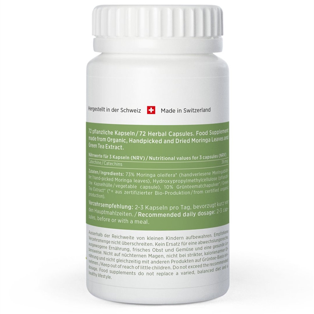 KINGNATURE Moringa Vida (Bio)<br>72 Stück, Kapsel