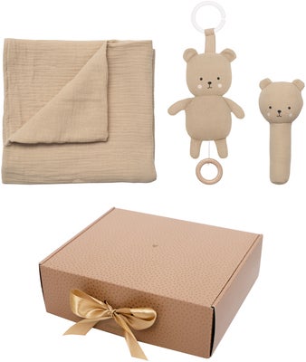 Jabadabado Teddy Teppe Gavesett, Beige