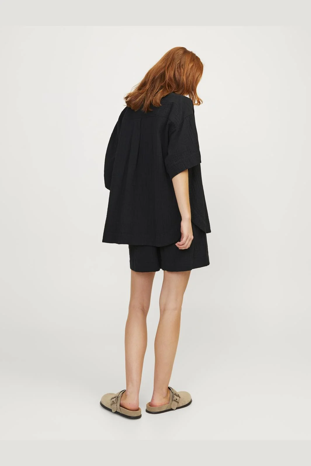 Jjxx Jxmia Ss Muslin Shirt 4486793 caviar
