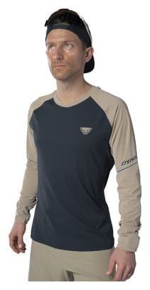 Maillot manches longues Dynafit Alpine Pro Bleu/Kaki Homme