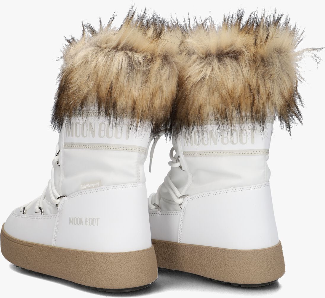 MOON BOOT witte moon boot  mb ltrack monaco low