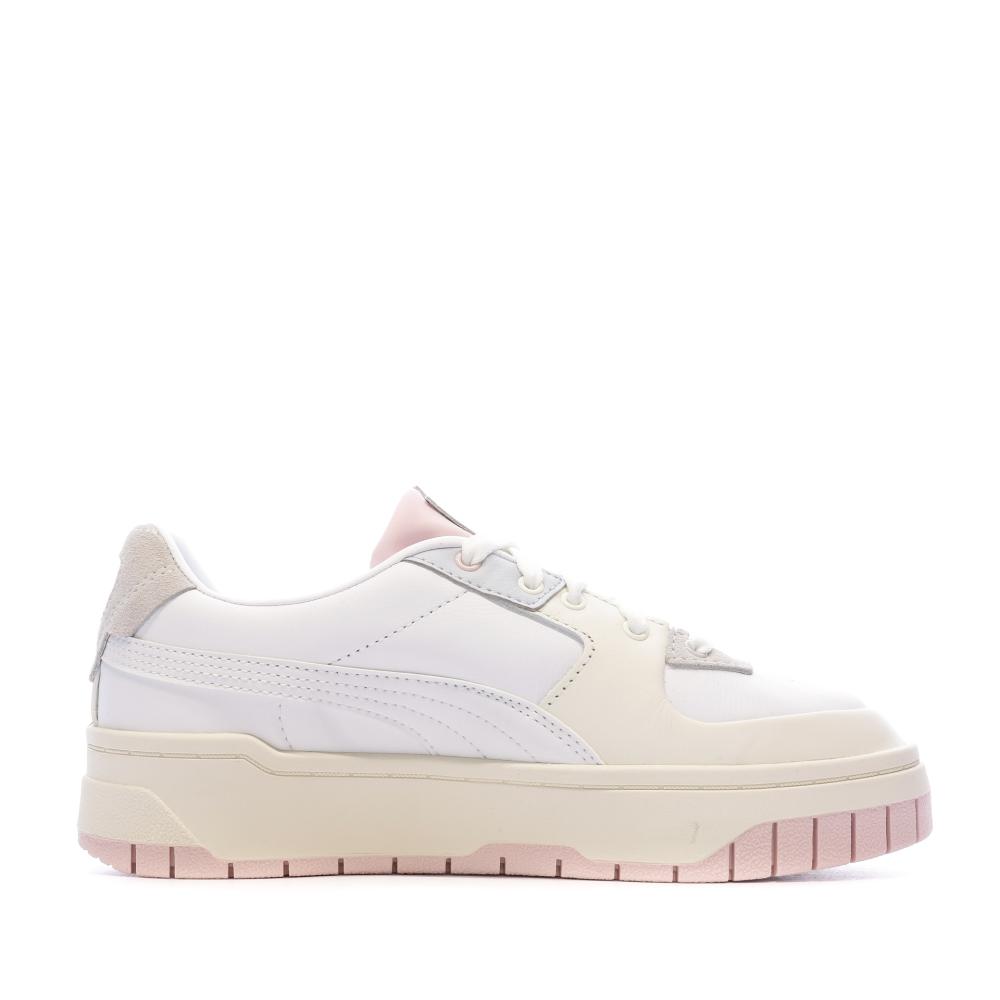Puma Baskets Écru/Blanc Femme Puma Cali Dream