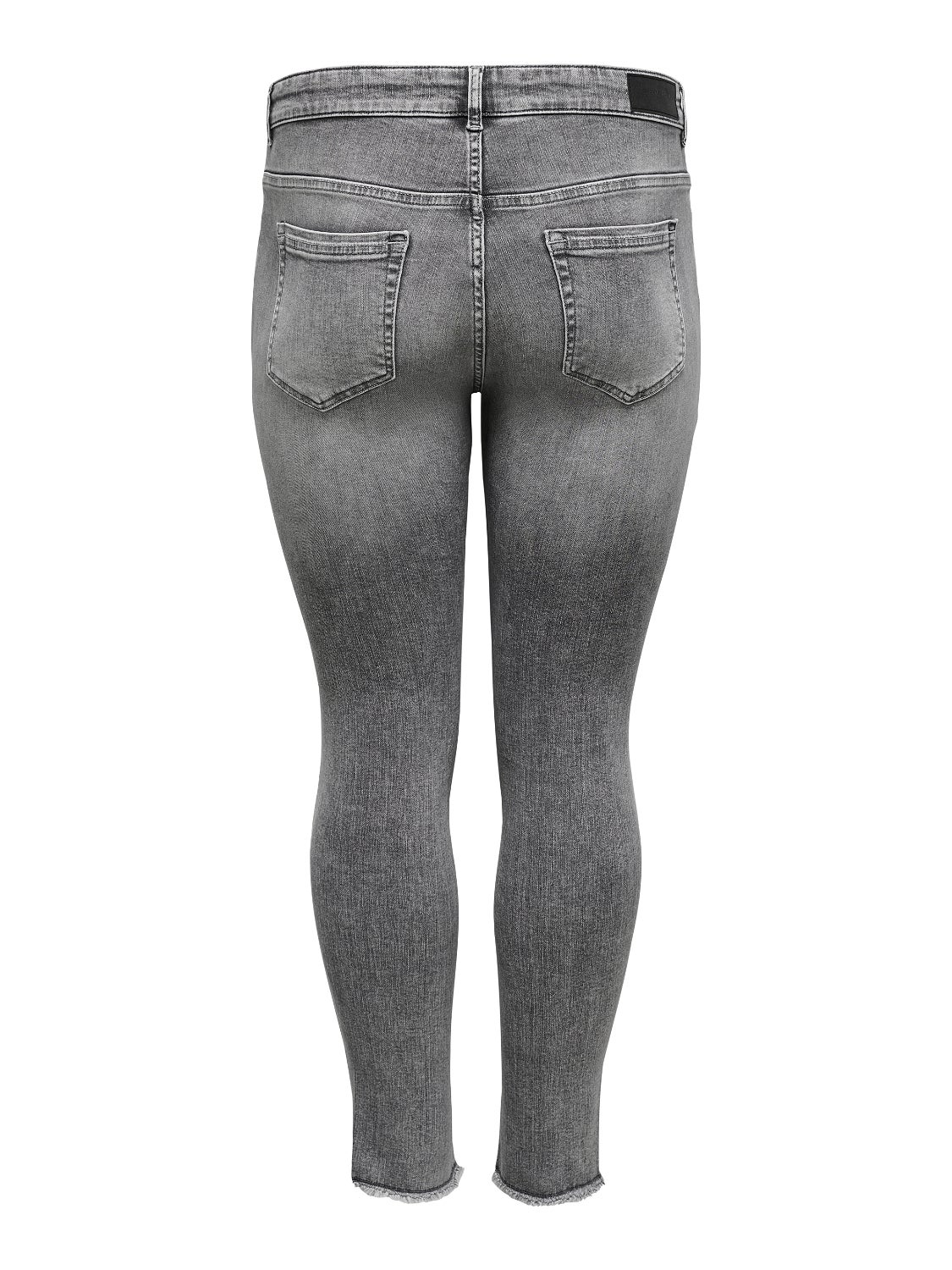 CARWILLY Mittlere Taille Skinny Fit Jeans Grey Denim