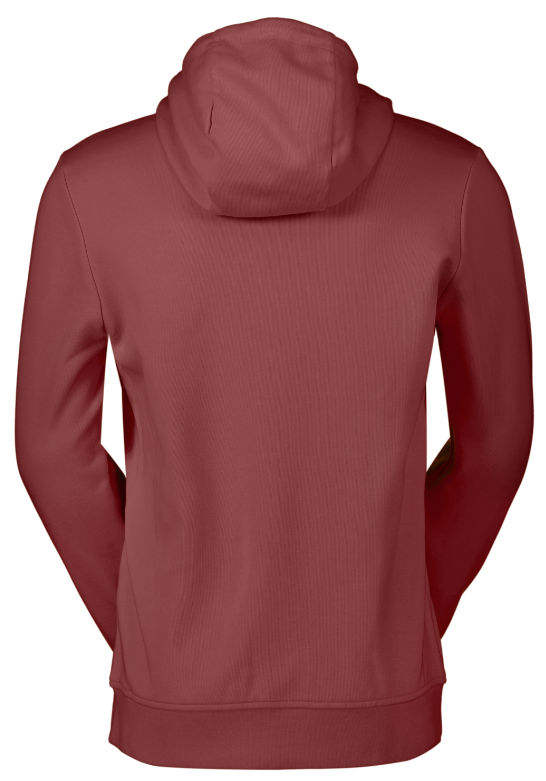 SCOTT Tech Zip Hoody, Dusk Red