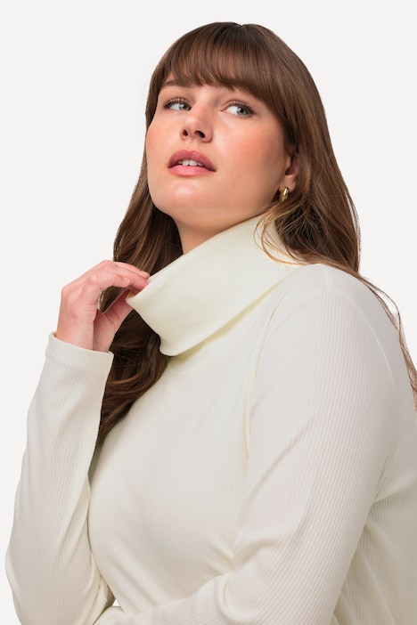 Shirt, Rollkragen, Classic, Langarm