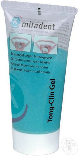 Miradent Tong-Clin Gel Contre Mauvaise Haleine Tube 50g