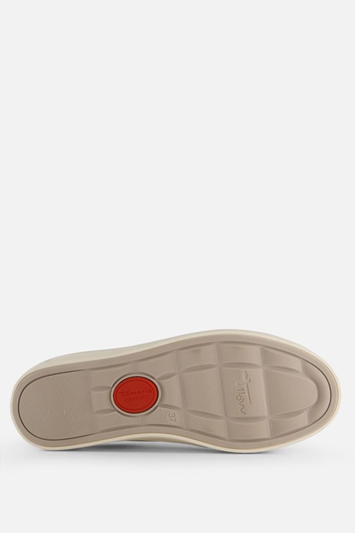 Tamaris Comfort Sneakers wit Leer