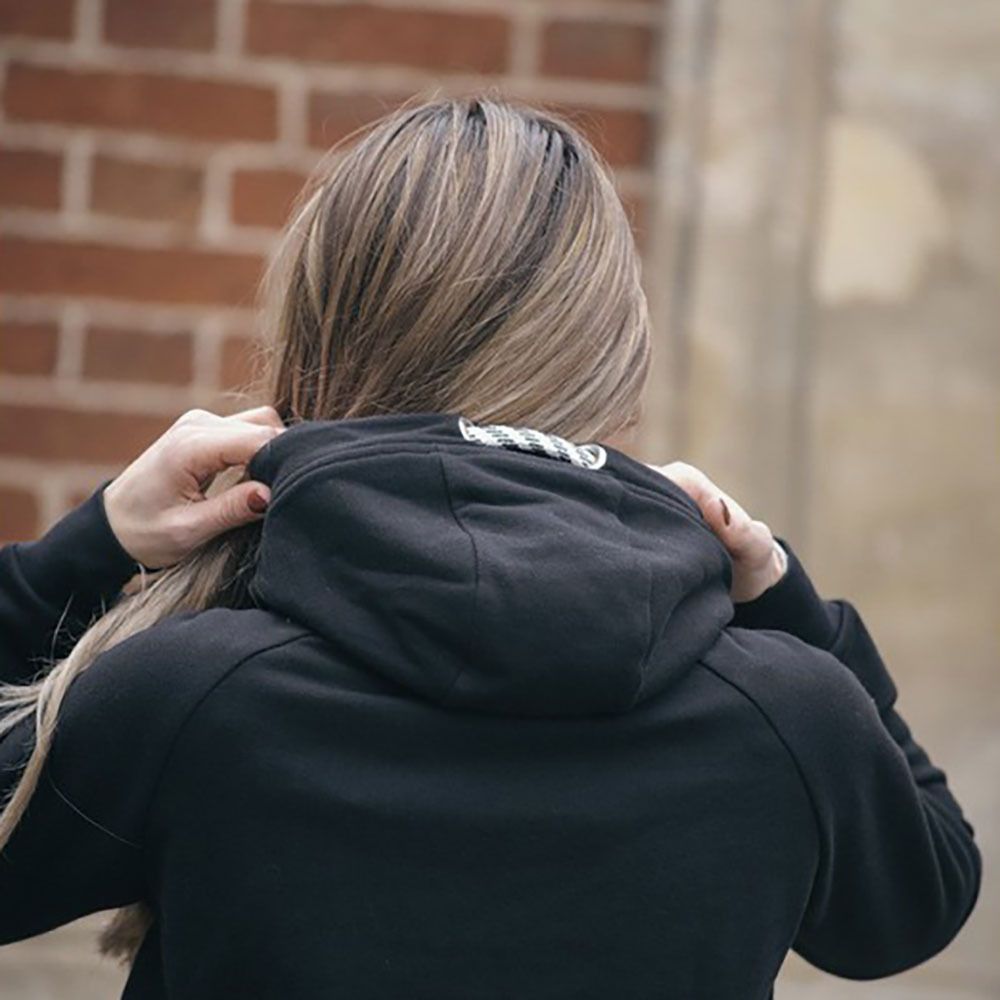 Pénélope COMETE - Sweat Femme noir