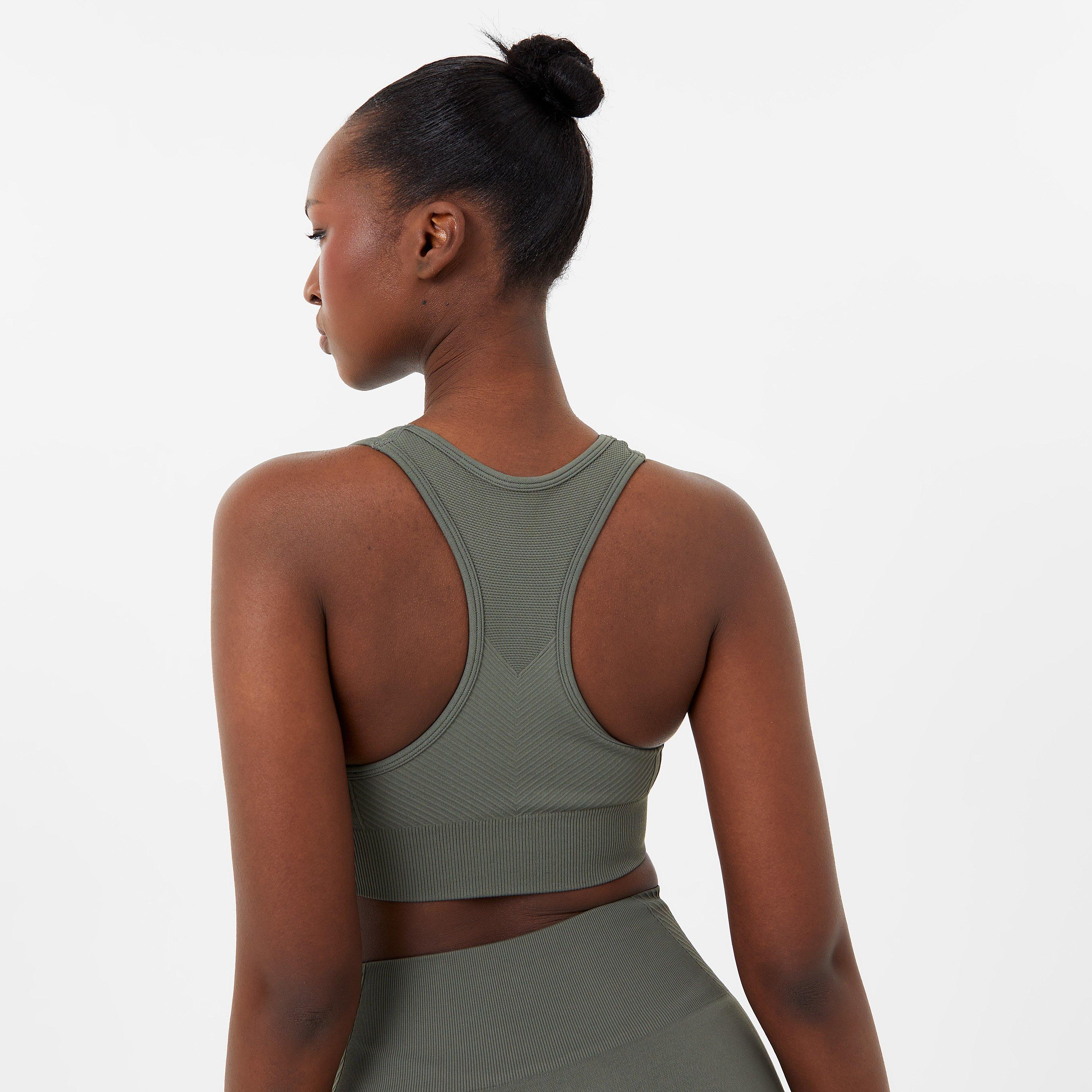 USA Pro UP Seamless Crop Sports Bra