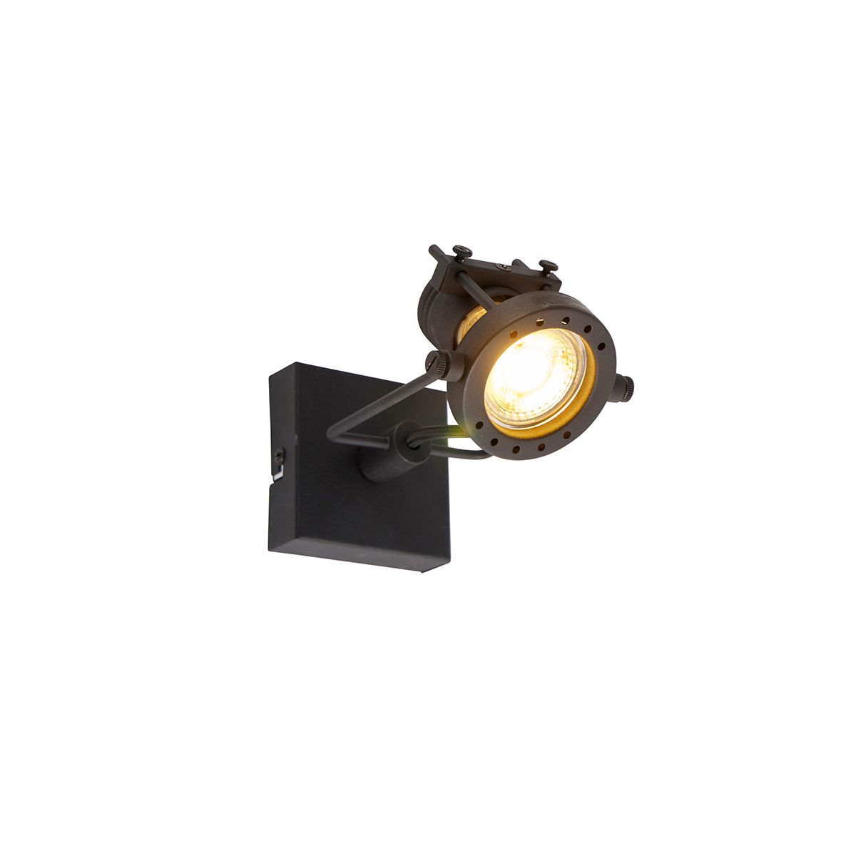 Smart spot zwart incl. Wifi GU10 - Suplux