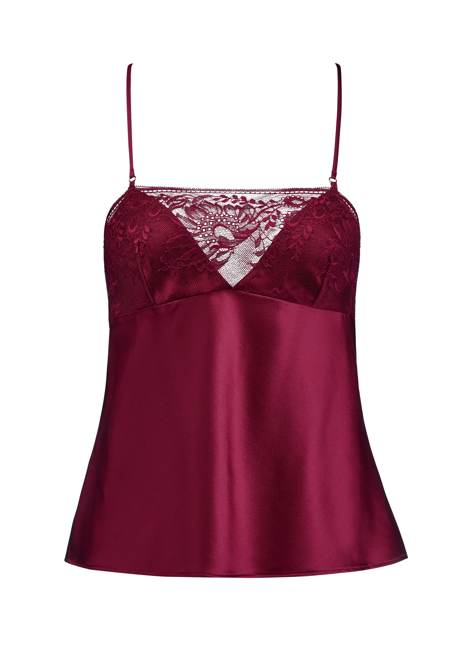 MIDNIGHT WHISPER - Top à fines bretelles | Rouge