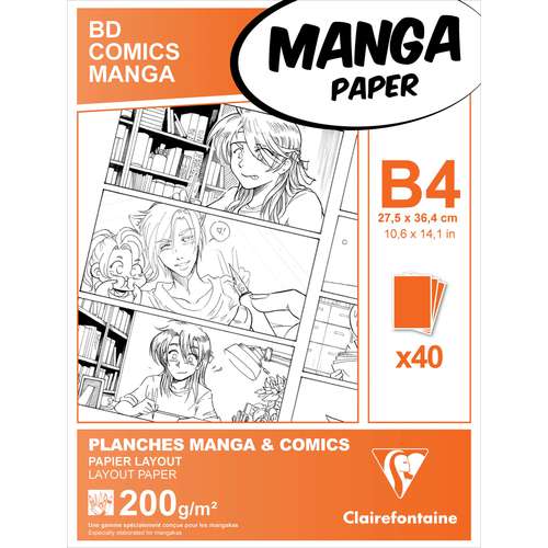 Clairefontaine Manga-Papier