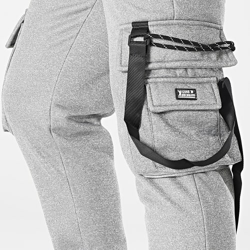 Pantalon Jogging Gris Chiné