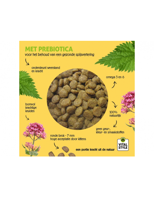 Vitalstyle Kitten - Kattenvoer - 1.5 kg