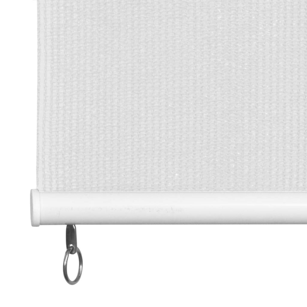 Store roulant d'extérieur blanc 60x140 cm pehd