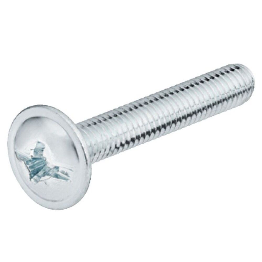 GJENGESKRUE M4X30MM GRÅ 80 MM
