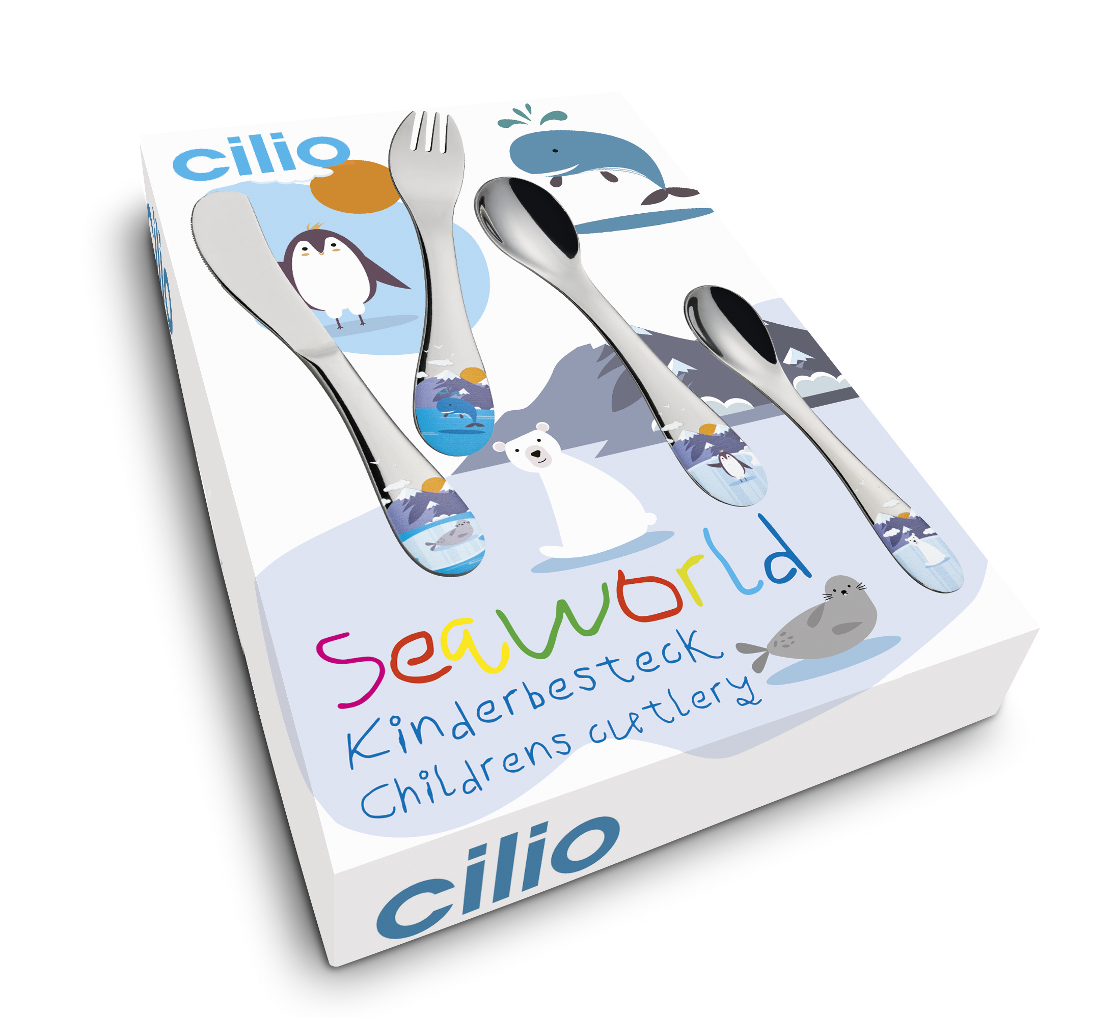 Kinderbesteck cilio SEAWORLD