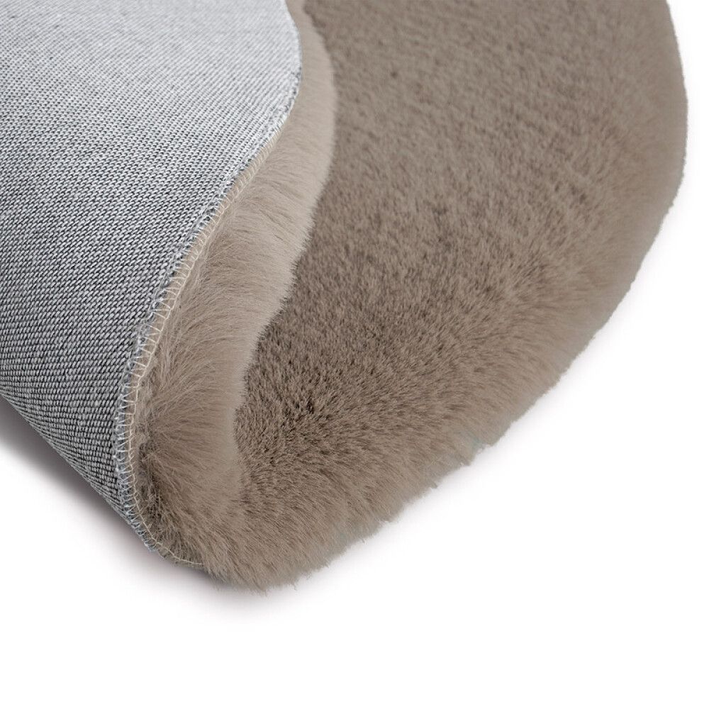 GULVTEPPE PREMIUMØ80CM BRUN