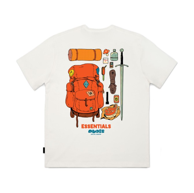 The Dudes Essentials Seasonal T-Shirt Off White
