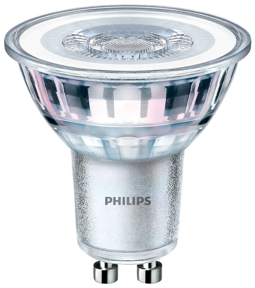 PHILIPS Spotpære 4,6W GU10 2-Pak
