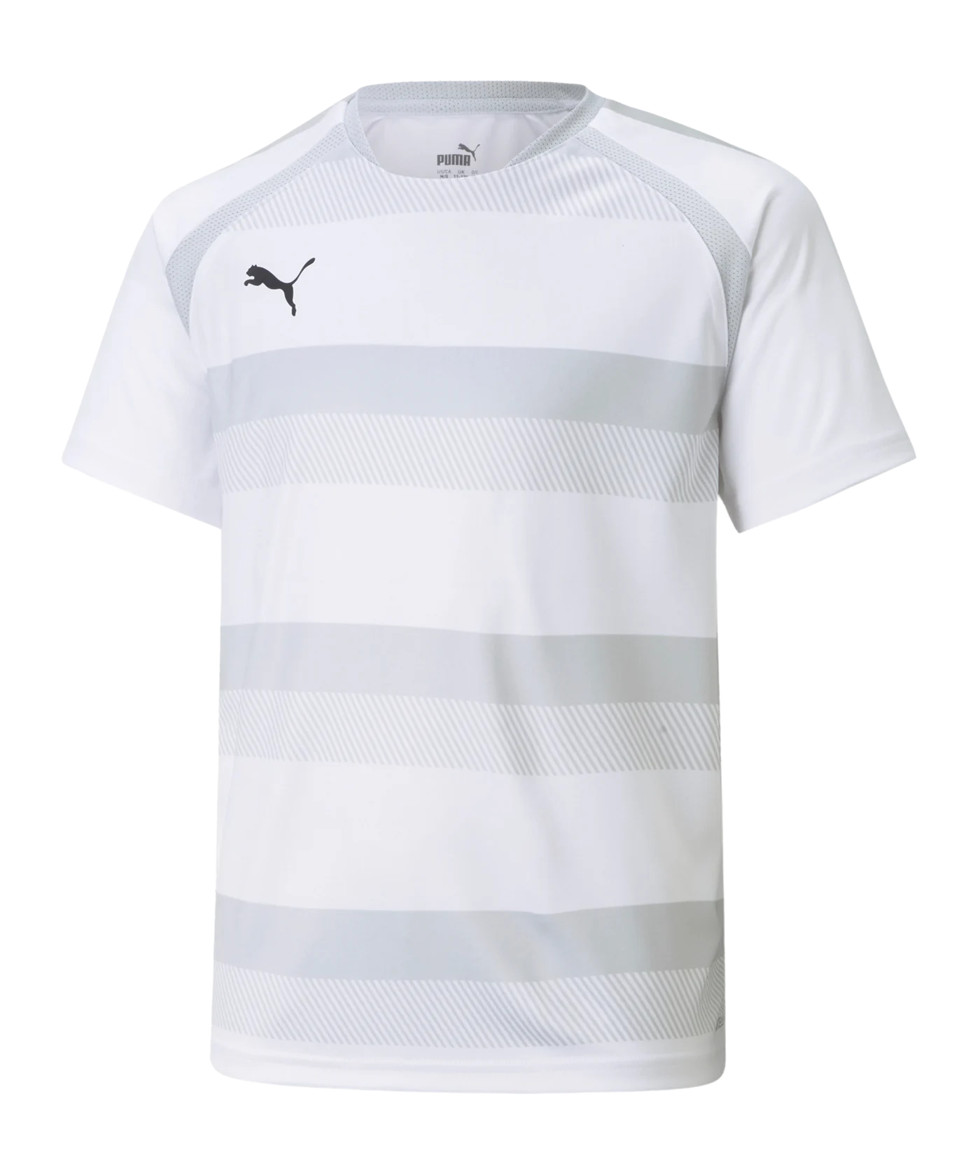 PUMA teamVISION Trikot Kids Weiss Grau F04