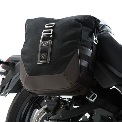 Sacoches cavalières SW-MOTECH LS1 (9.8 litres) l'unité Universel - Noir / Marron