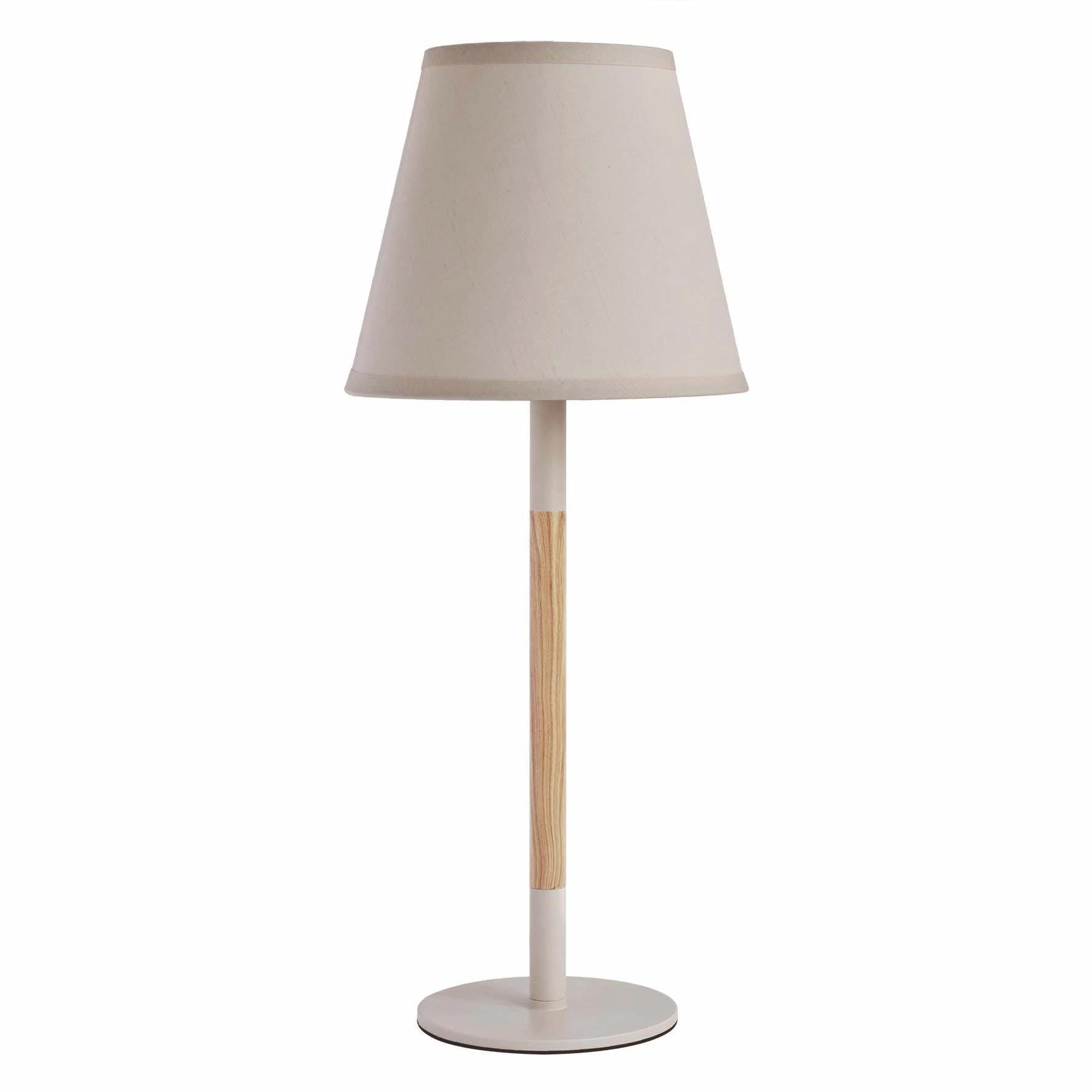 LAMPE TRENDY TAUPE 41.5X18CM