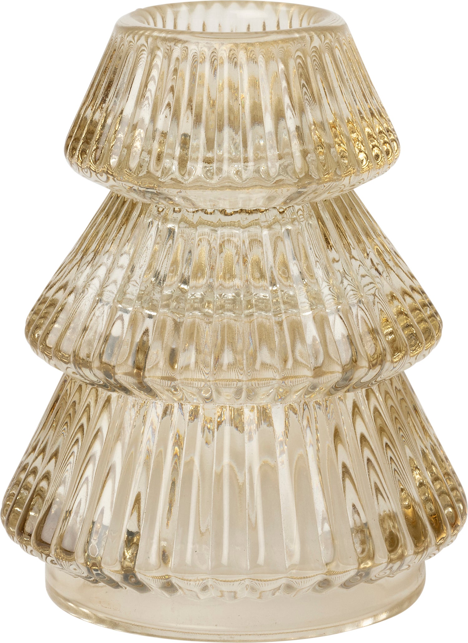 Intratuin waxinelichthouder Sino beige D 6,5 H 8 cm