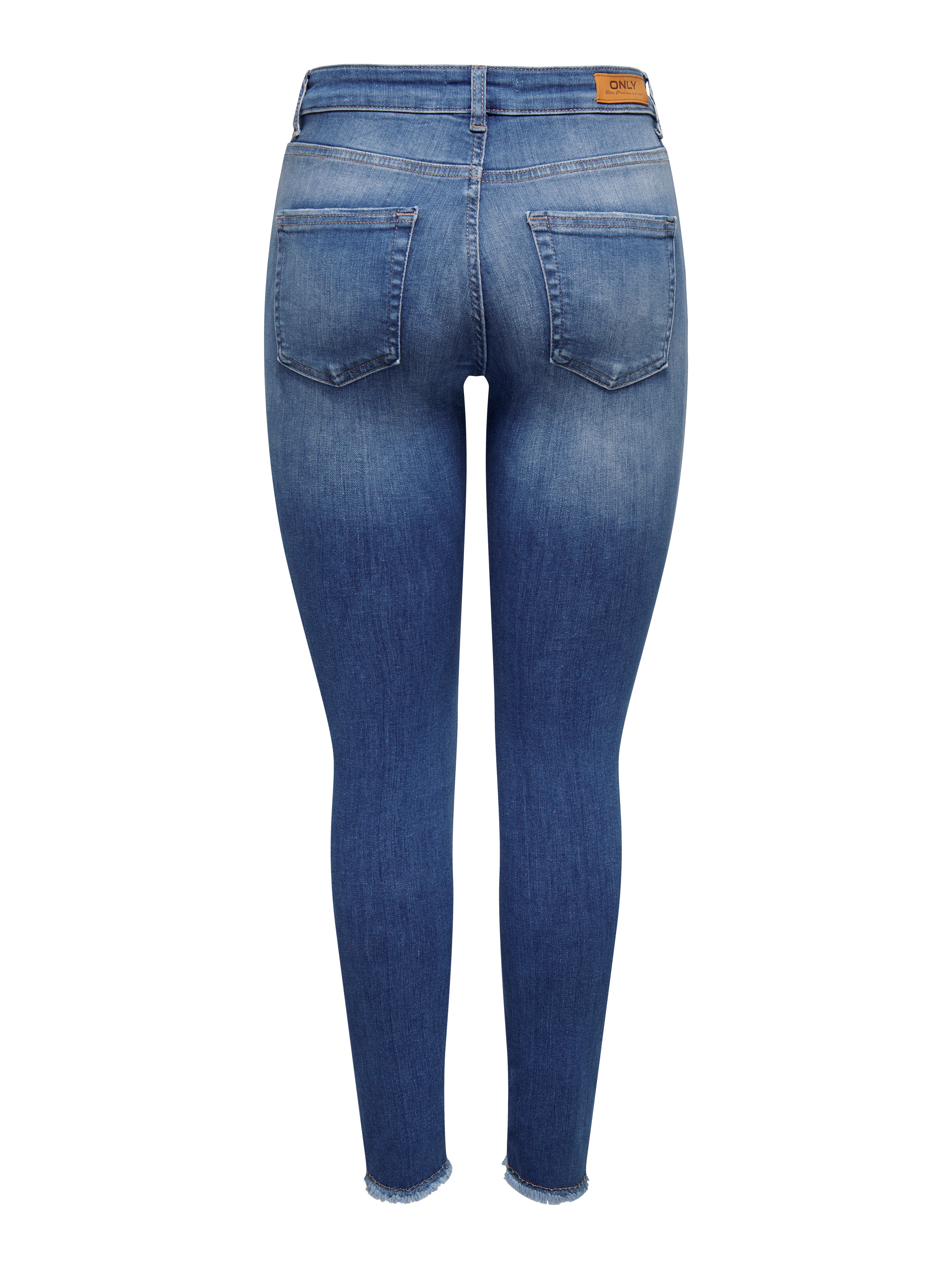 ONLBLUSH Mittlere Taille Skinny Fit Jeans Medium Blue Denim