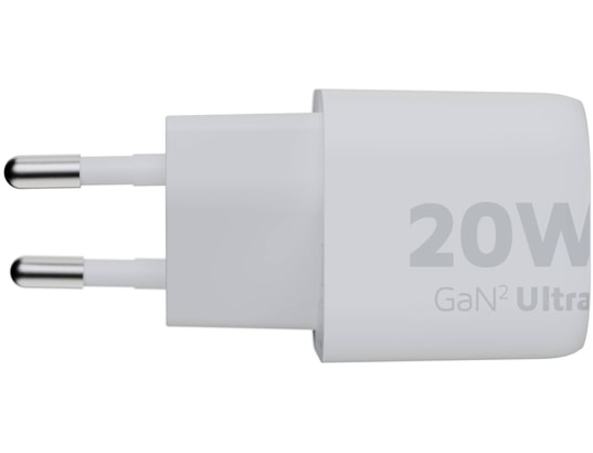 XTORM - Chargeur secteur 20W GaN2 Ultra -1 USB-C 1 USB-A