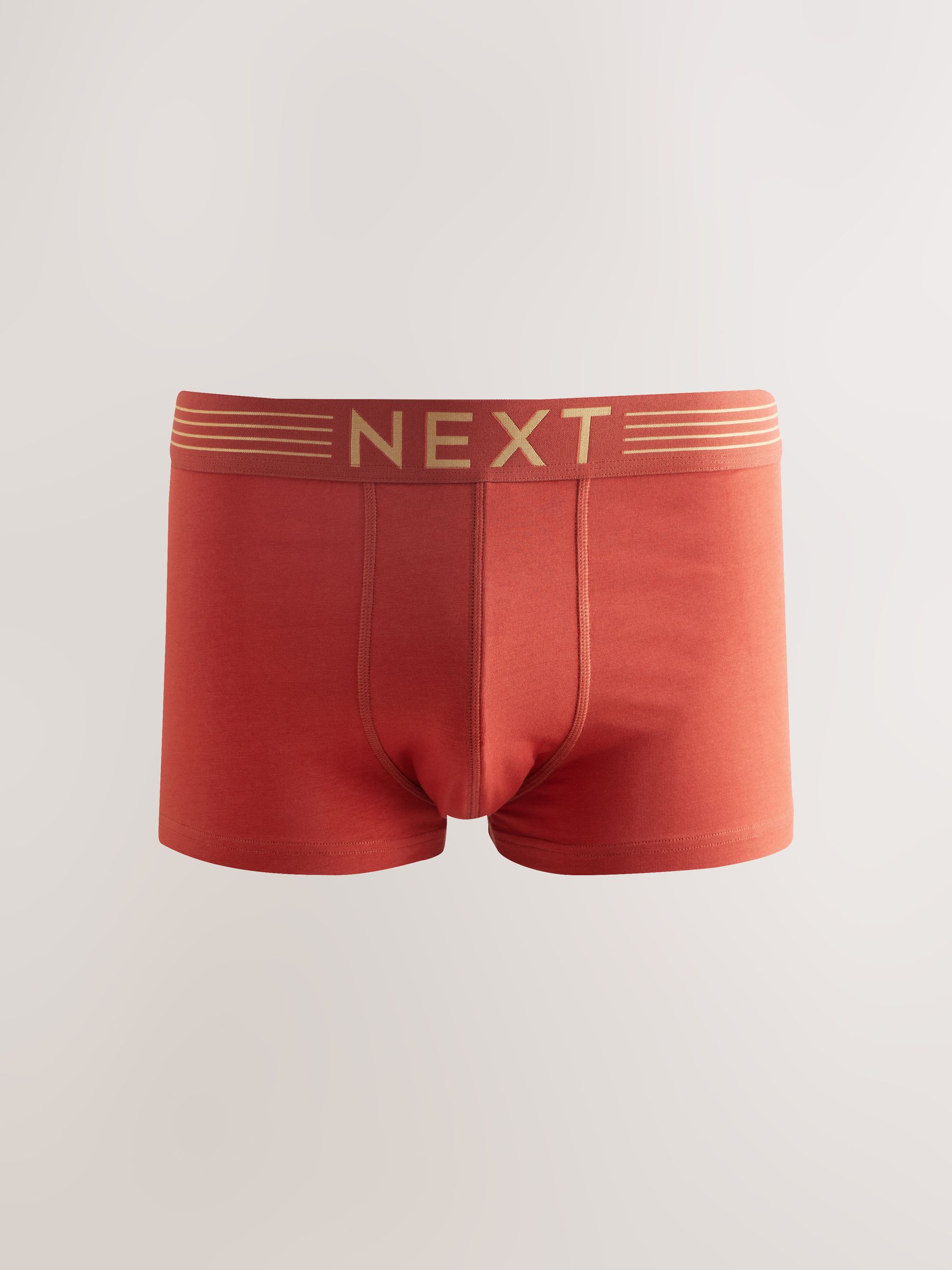 Paarse/Oranje/Roze/Blauwe gouden tailleband - Hipster boxers van katoenrijke mix