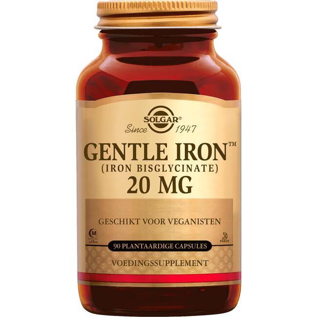 Solgar Gentle Iron 20 mg 90 capsules