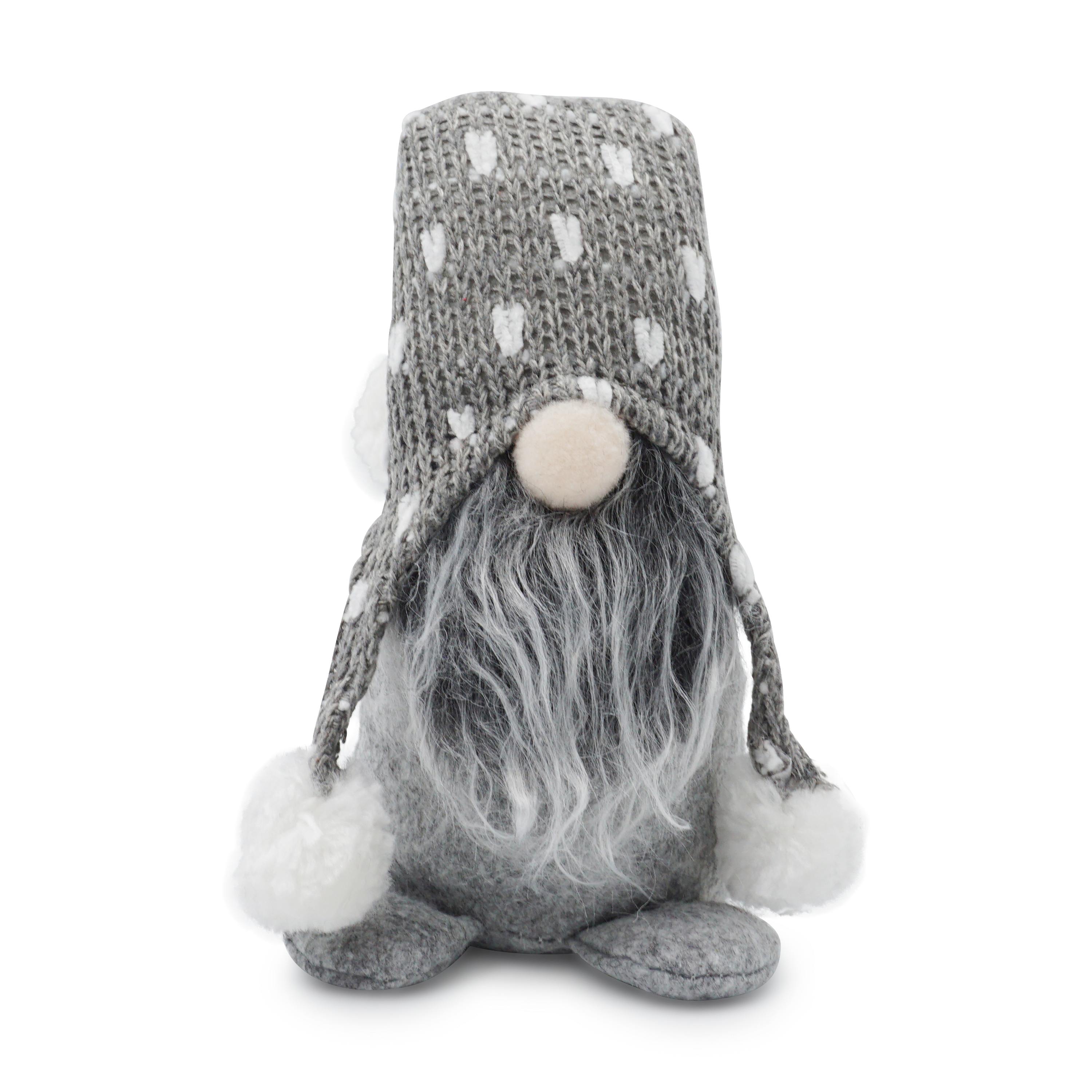 (27x10cm) Weihnachts Wichtel Home Deko Schwedischer Plüsch Zwerg - Grau