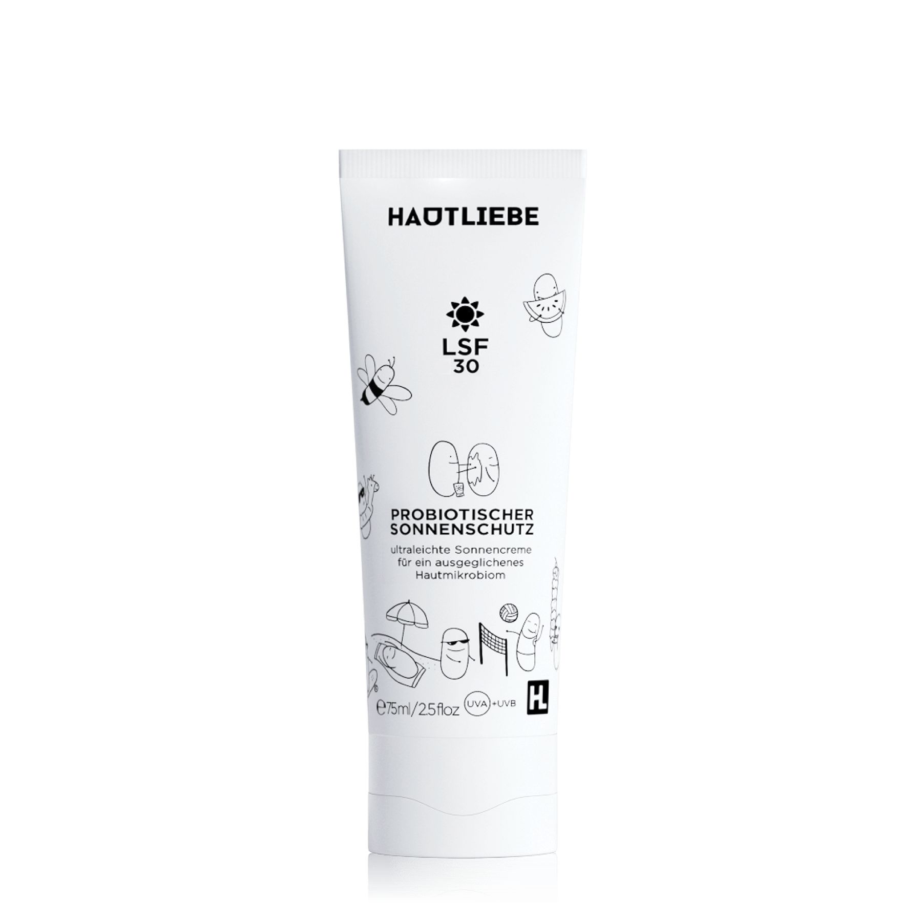 Hautliebe Probiotischer Sonnenschutz SPF30 für das Gesicht